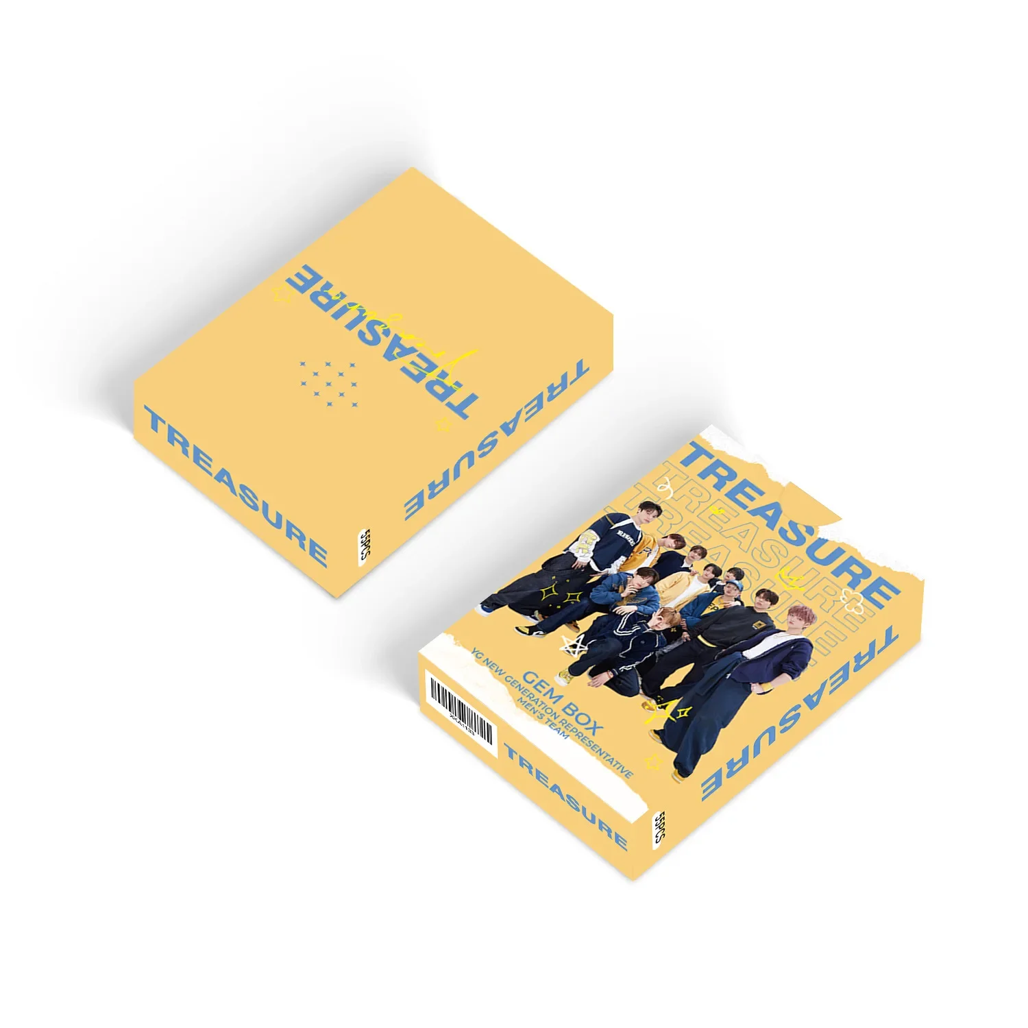 55 Treasure Laser Cards Choi Suk Kim Jun-kyu Park Ji Album
