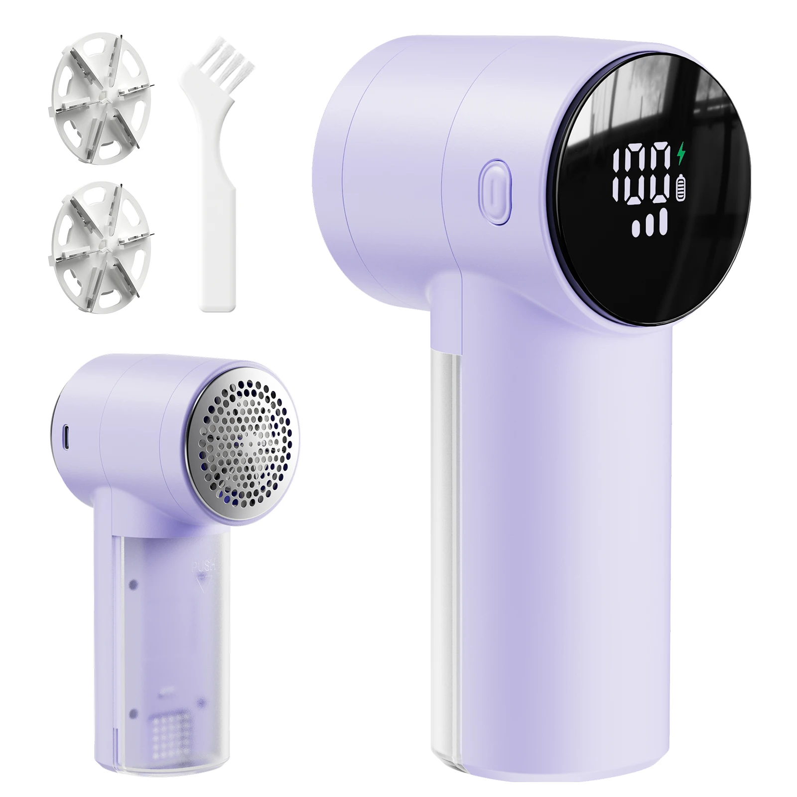 coldSky Fabric Shaver Lint Remover 3 Speeds Rechargeable Electric Portable thumbnail 4