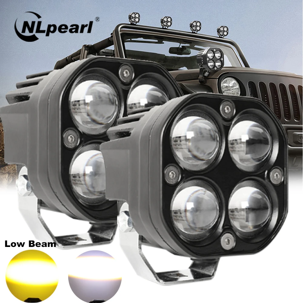 

Фара для внедорожника NLpearl 12D, 3 дюйма, для внедорожника, 4x4, трактора, джипа, 12 В, 24 В