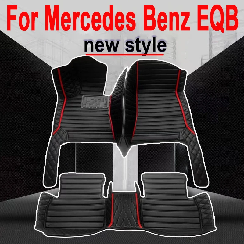 

Автомобильные коврики для Mercedes Benz EQB 2022, оригинальные автомобильные накладки на стопы, аксессуары для интерьера