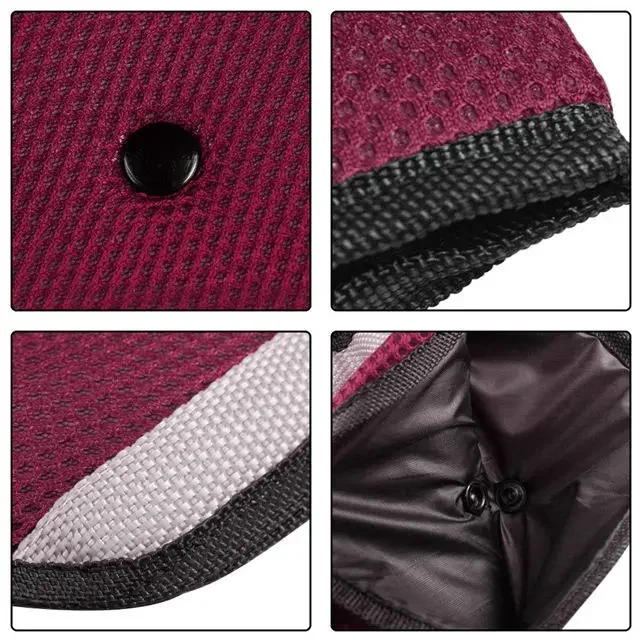 Seat Belt Cover Mesh Breathable Adjustable Triangle Protective Case For Baby Children Safety Belts Pad Clips