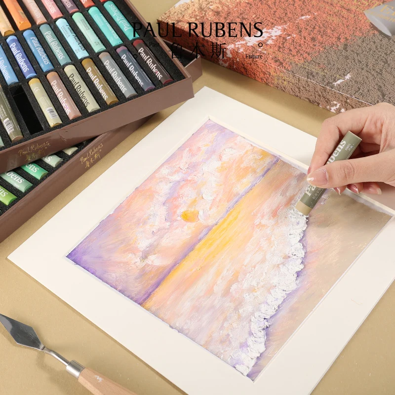 Paul Rubens Artists Soft Oil Pastels 36 Glitter Colors Set to add Sparky  and Shimmery Effects,Art Supplies Vibrant Creamy and Ea - AliExpress