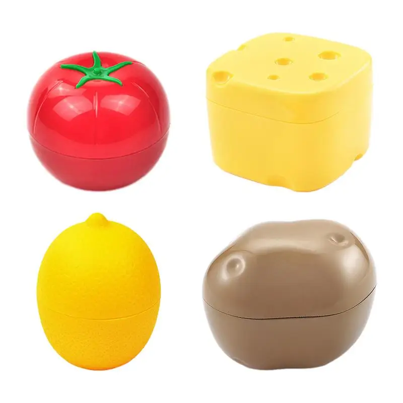 

Food Storage Container Creative Lemon Cheese Storage Container for Fridge food Fresh Box with Lid for household items kitchen
