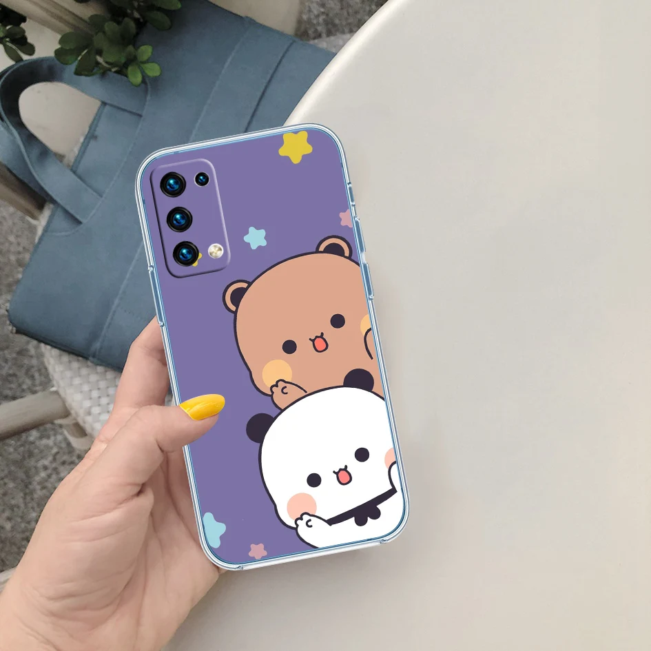 Transparent Protective Phone Case with BUBU DUDU Design