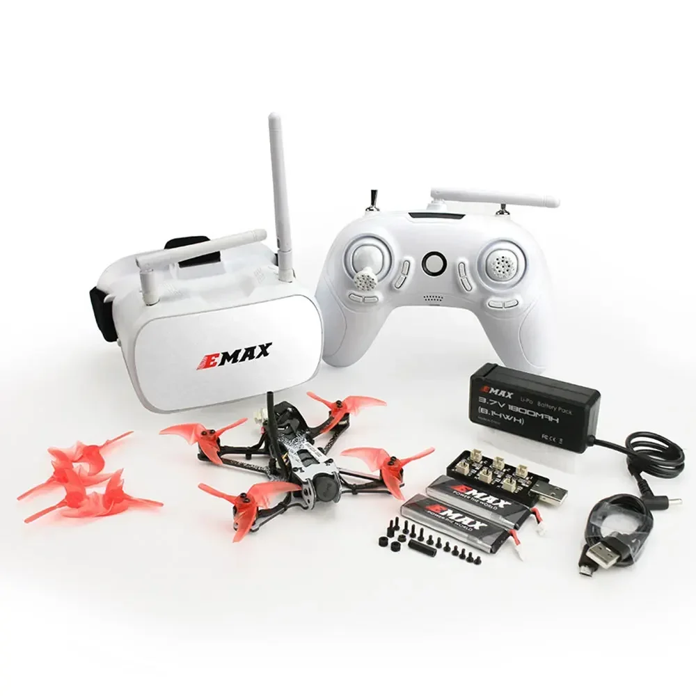 EMAX Tinyhawk II Drone FPV RTF 2.5 Pollici, F4 5A ESC 25-200mW VTX RunCam Nano 2 con Occhiali e Controller per Droni RC - Image 3
