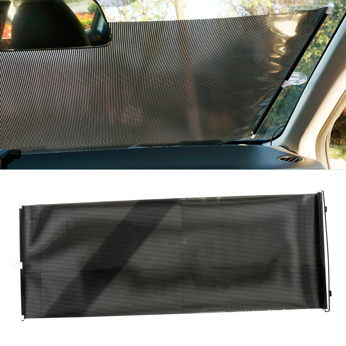 

Универсальная черная Автомобильная шторка, 50x125 см