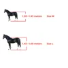 4 Pcs Adjustable Horse Boot Equestrian Jumping Legs Protection Gears Protection Equestrian Tendon Horse Hock Brace 6