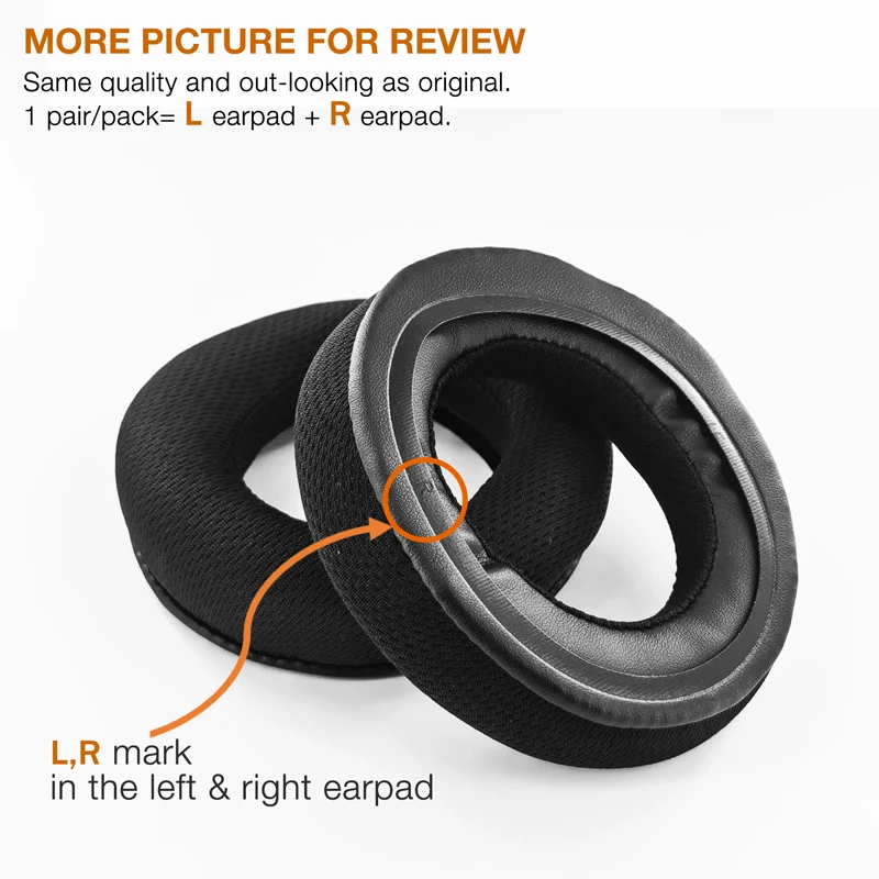 Earpads Compatible with Turtle Beach Recon 500 Gaming Headset Ear Pads Eartips Earmuff * 1Pair
