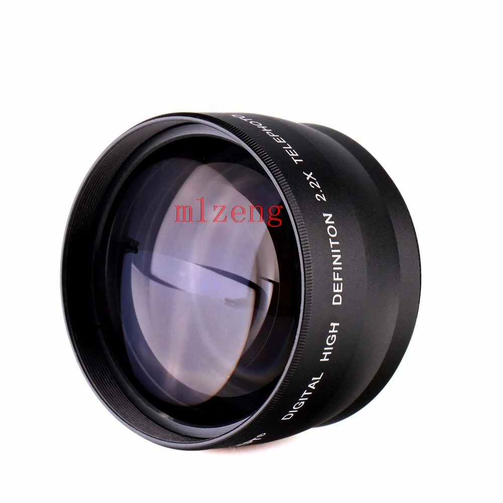 

2.2x 62mm TELE Telephoto LENS Magnification for 62 mm canon nikon sony fuji olympus panasonic DSLR/SLR Digital Camera