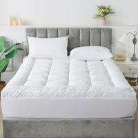 Mattress Topper TwinXL 400TC Cotton Mattress Pad with Deep Pocket 2