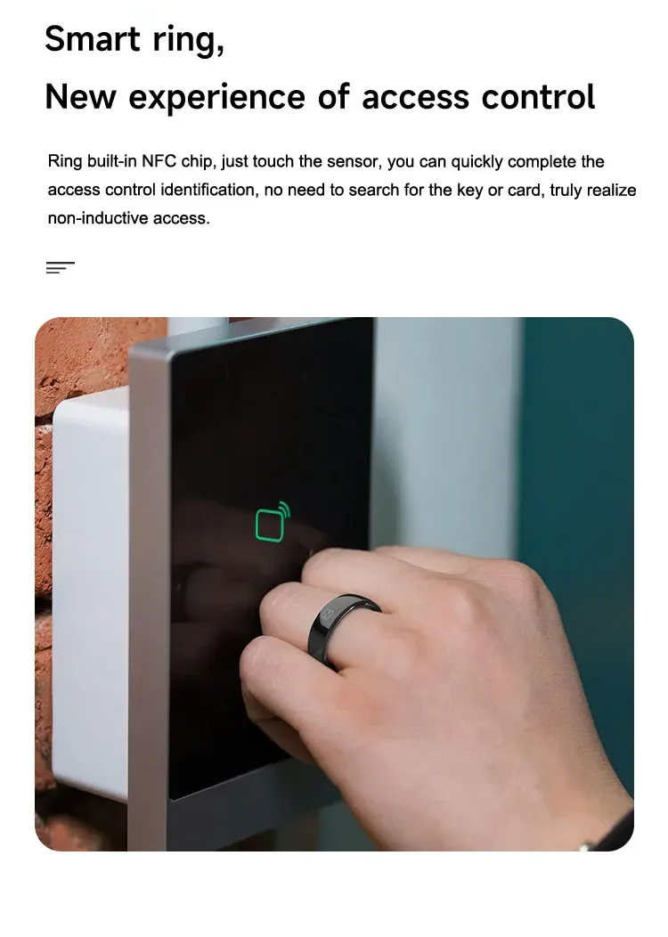 2025 New Smart Ring For Huawei For Samsung Heart Rate Blood Pressure Multi-Sport Monitor 5ATM SmartRing For Xiaomi Women Men 3
