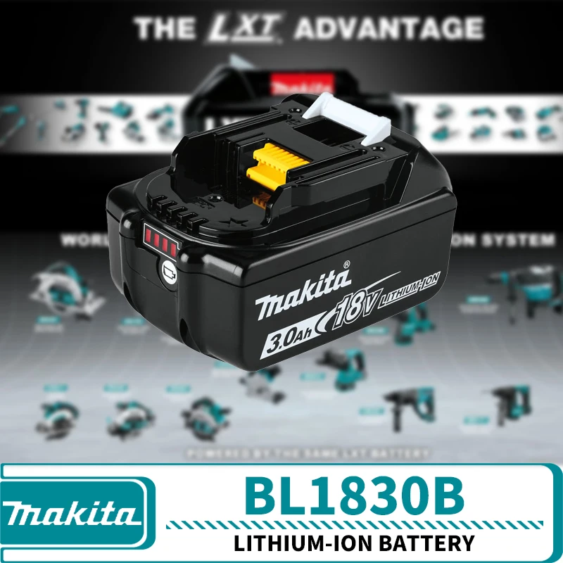 Makita 18V LXT Lithium-Ion Battery For Lithium Battery Power Tools BL1820B  BL1830B BL1840B BL1850B BL1860B DC18SD DC18RC - AliExpress