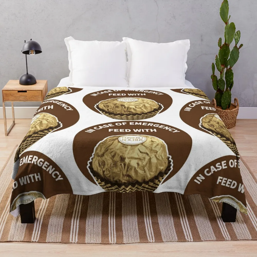 In Caso Di Alimentazione Di Emergenza Con Coperta Ferrero Rocher Coperta Kawaii Coperte Soffici Coperta Grande E Sottile
