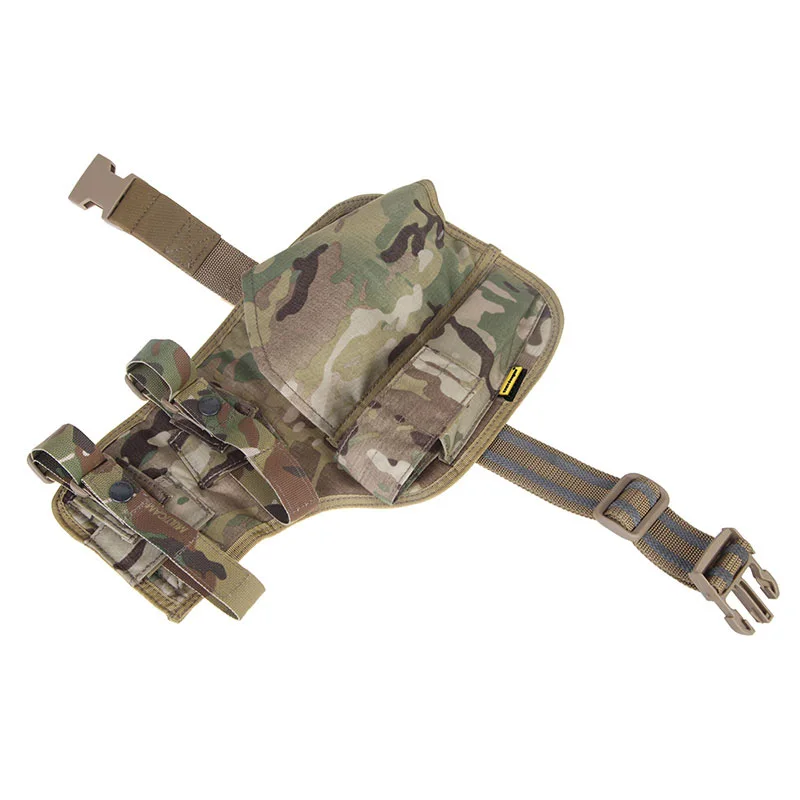 希少 実物ABAレッグホルスターマガジンポーチセット Emersongear-MP7レッグホルスターマガジンポーチ、ナイロン