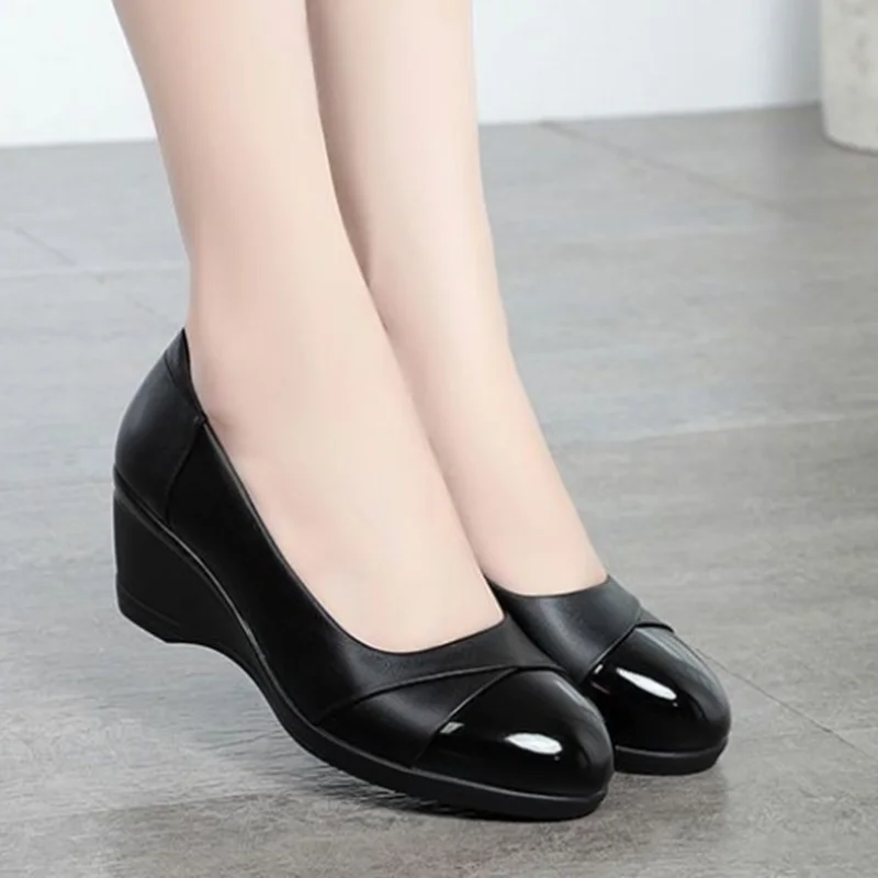Zapato Tacon Alto Women Cute Sweet Pointed Navy Blue High Heel Shoes Ladies Classic Black Spring & Summer High Heel Pumps G9075 4