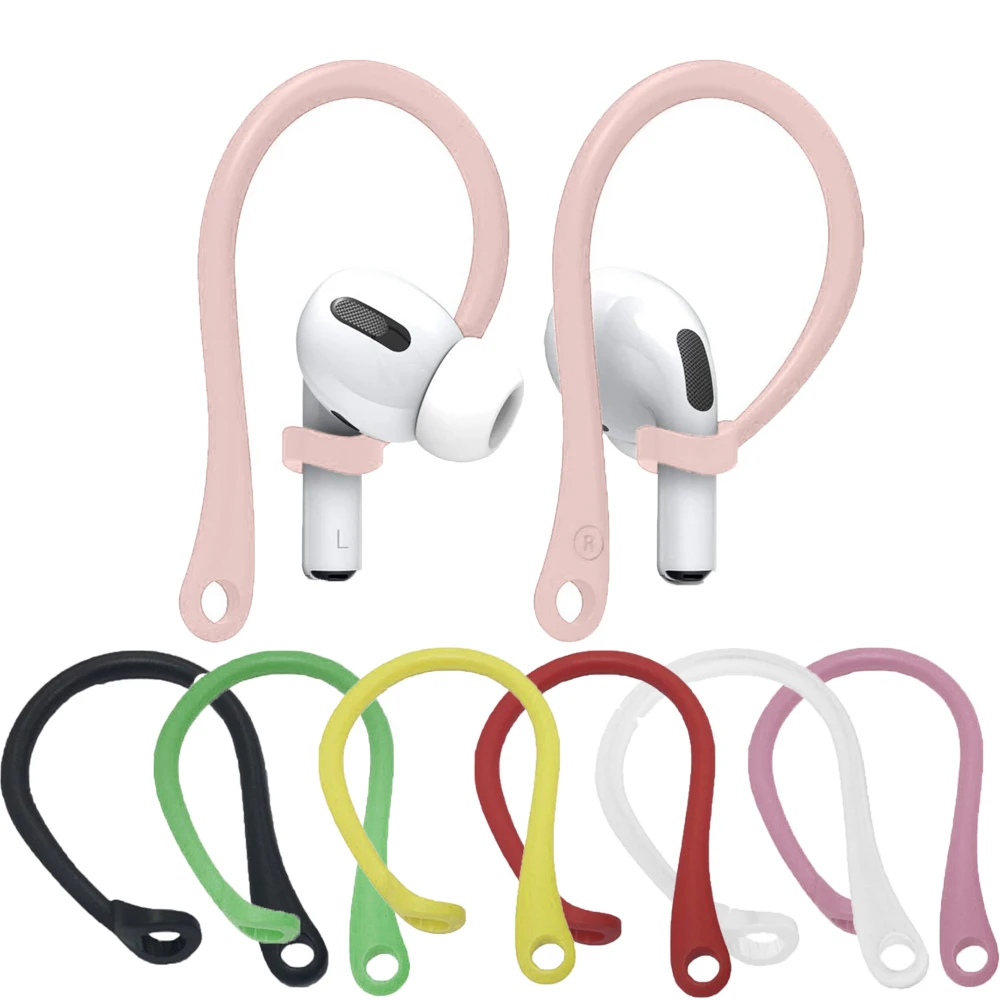 

Silicone Ear Hooks for AirPods Pro /1/2/3 Anti-lost Anti-fall Lightweight Comfortable Fit Sports Earphone Hooks Accessories
