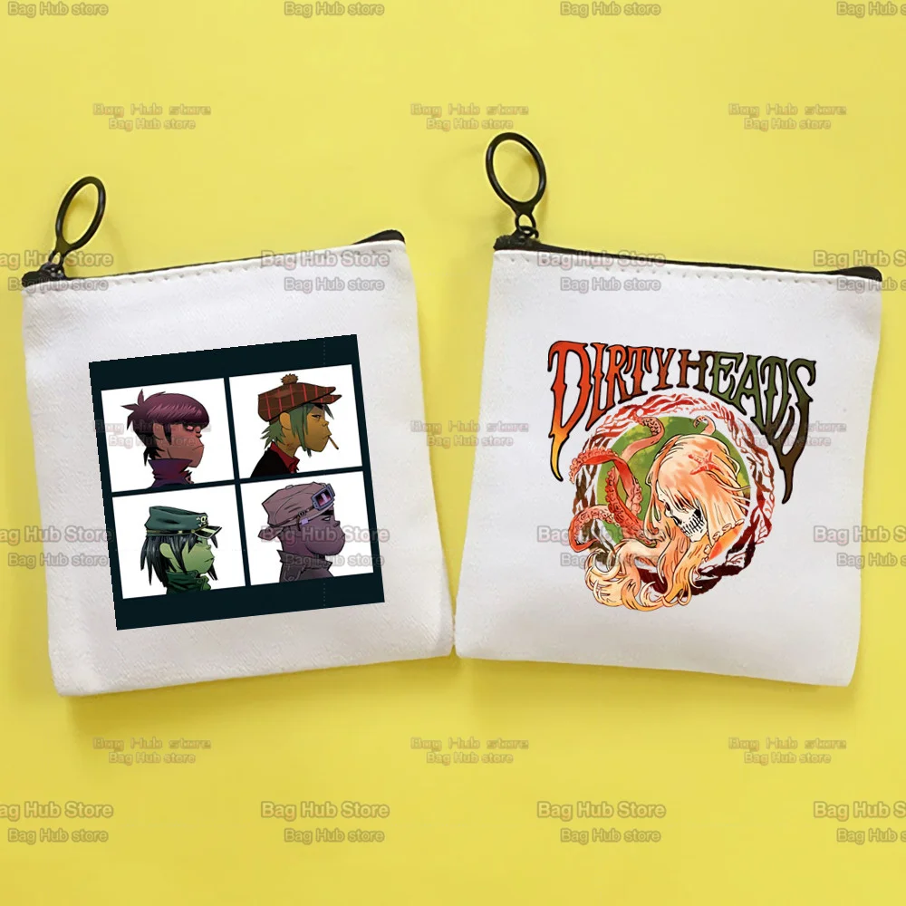 

Gorillaz Coin Purse Teenager Boy Girl Wallet Women Men Card and Keys Coin Bag