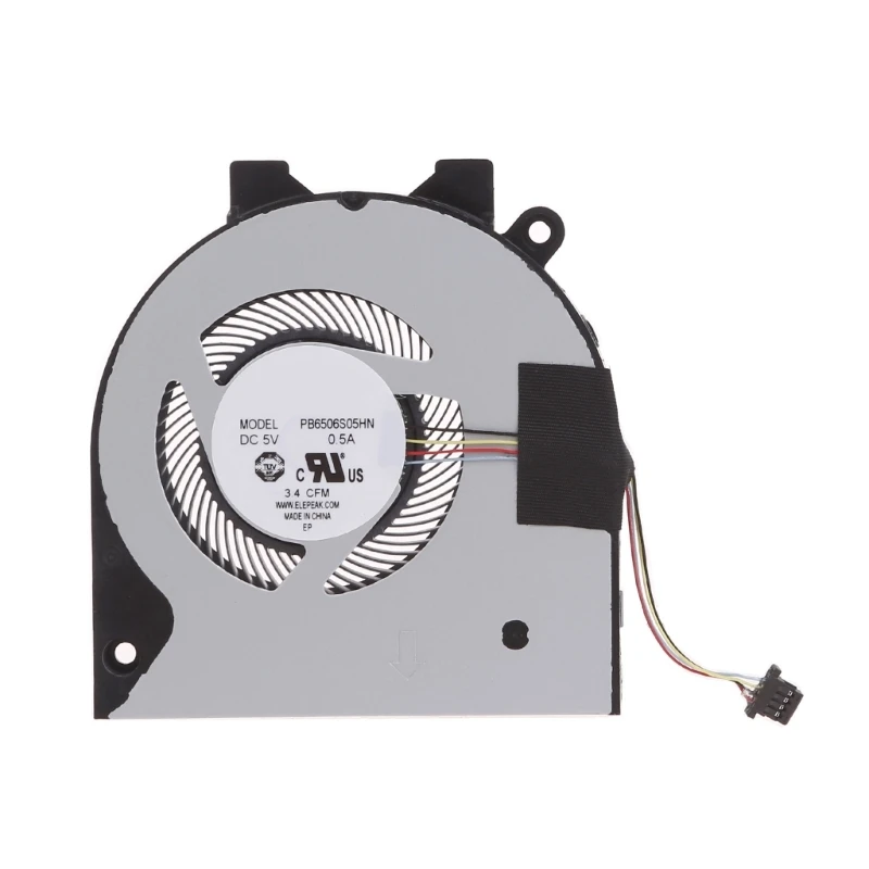 

1Piece Replacement CPU Cooling Fan for Dell 5480 5482 5488 5580 Notebook Radiator DC5V 0.5A 4Pin 4wire Laptop Dropship