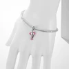 FC Jewelry Fit Original Charm Bracelet 925 Silver Animal Mexico Axolotl Hold Heart For Making Women Daughter Teens Berloque DIY 3