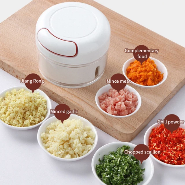 Multi-function Garlic Grinding Chopper Manual Garlic Press Food Vegetables  Cutter Meat Grinders Kitchen Gadgets pepper corn