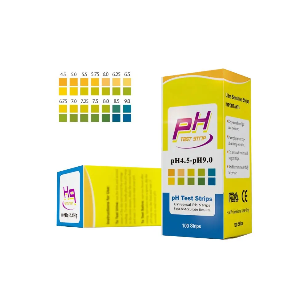 200 Strisce Strisce Reattive Per Urina Saliva Ph Kit Per Test Dip-Stick Per Analisi Delle Urine