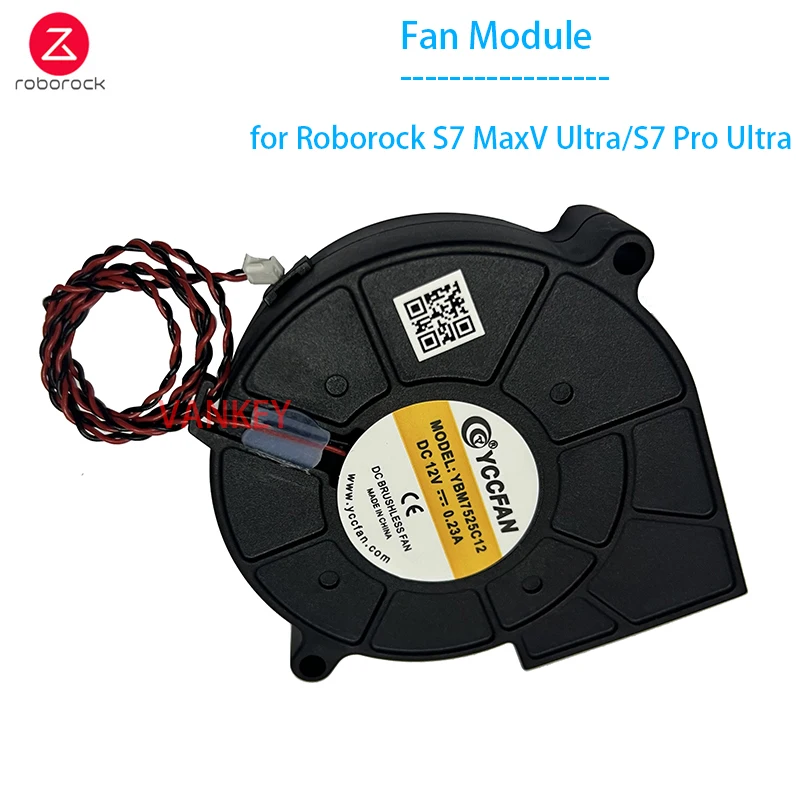 Substituição do Módulo Ventilador Original para Roborock s7 Maxv Ultra s7 Pro Ultra Aspirador de pó Peças Inteligentes com Acessórios do Motor