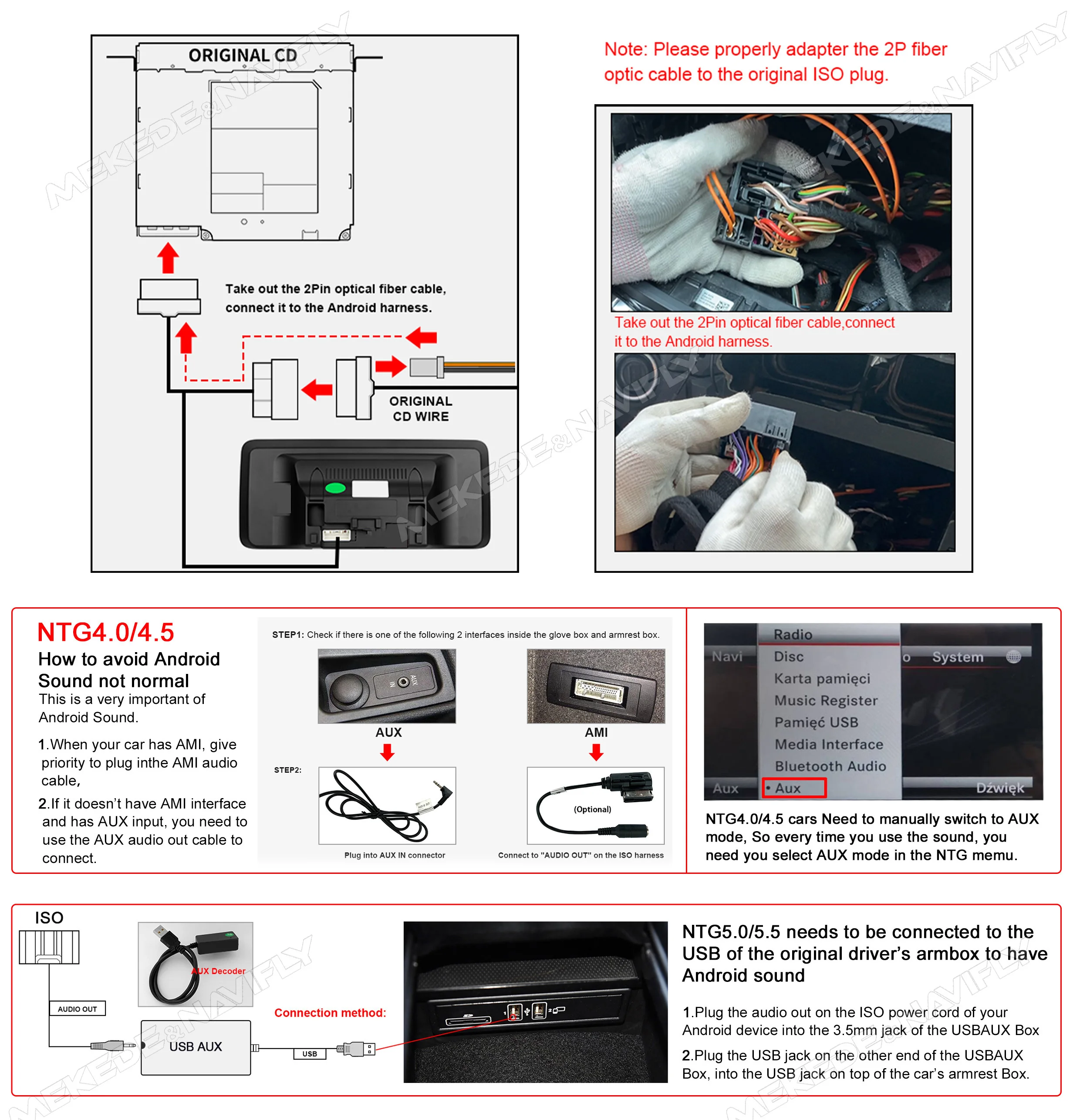 MEKEDE Linux Wireless Carplay Android Auto Radio für Mercedes-Benz A-Klasse W176 GLA X156 CLA C117 G W463 Auto-Multimedia-Player – Detail 24