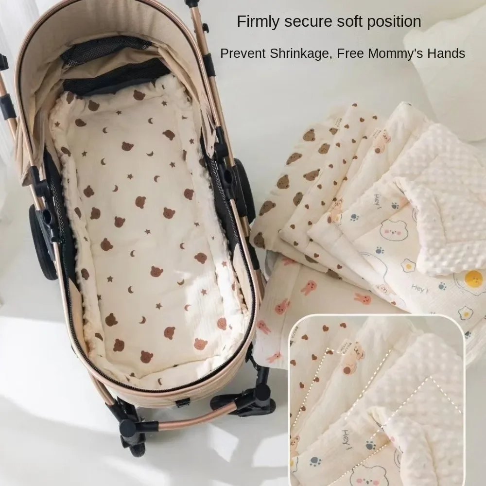 Cotton Baby Stroller Seat Cushion Mattress Pad