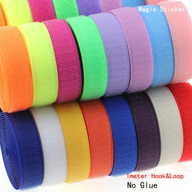 Velcro Adhesif Couleur - Ruban Adhésif De Fixation - AliExpress