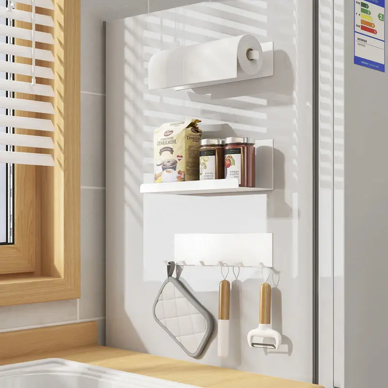 Winter Shore Etagere Magnetique Frigo pour Épices [Lot de 4] - Etagere  Frigo & Four à Micro