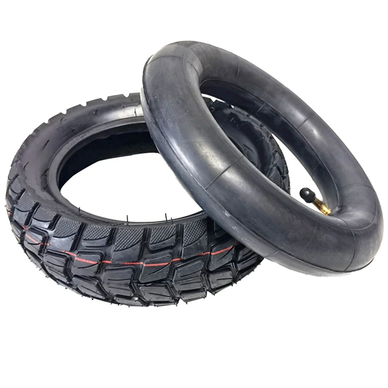

2X Tire Electric Scooter 80/65-6 Inner And Outer Tire 10-Inch Tire 10X2.5 Inner And Outer Tire Belt Road Model