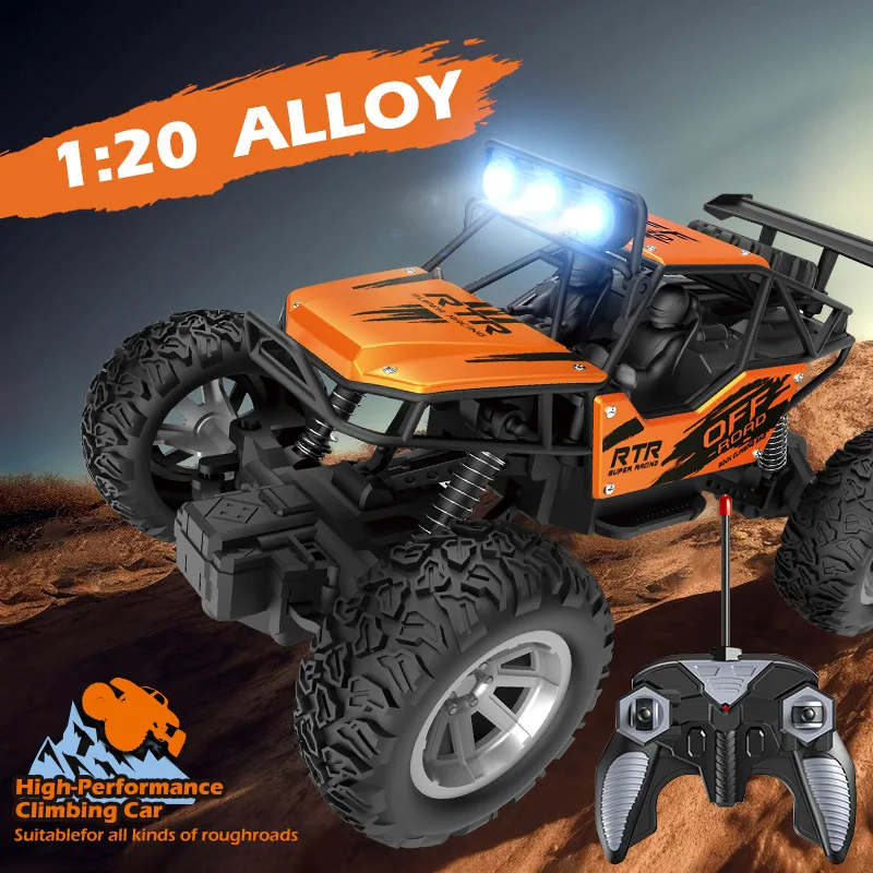 

2.4G High-Speed Remote Control Car RC Drift Cars Alloy Rally Car All-Terrain Remote Control Cars for Kids Gifts