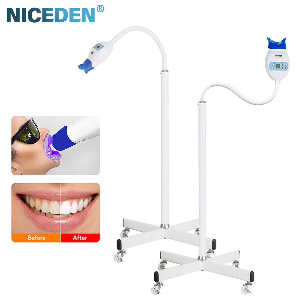 DentalUnitFloorStandingTypeLEDProfessionalTeethWhiteningLamp