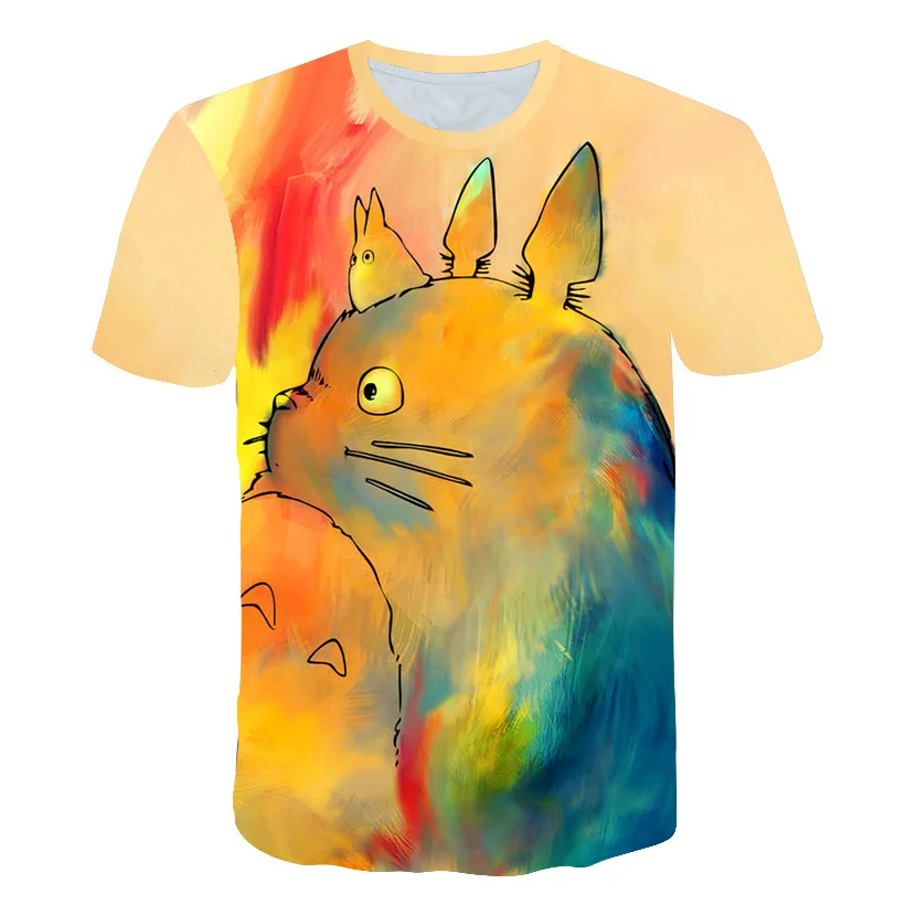 personalized t shirts 2022 Summer Children 3D Cartoon T-shirt for Boy Animal Printing Boys Cat T Shirt Girls Tops Tees Cartoon Kids Animal Clothes T-Shirts luxury