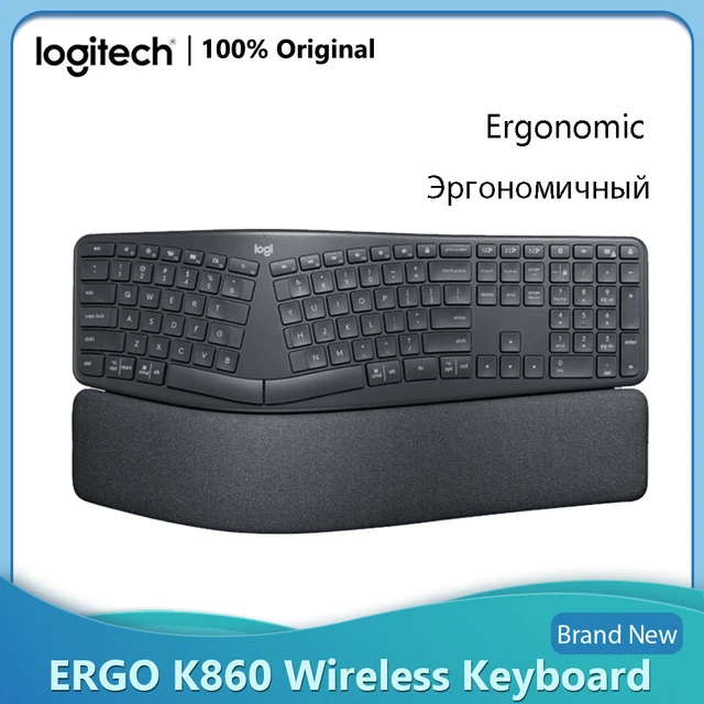 LOGITECH - Clavier ergonomique sans fil K860