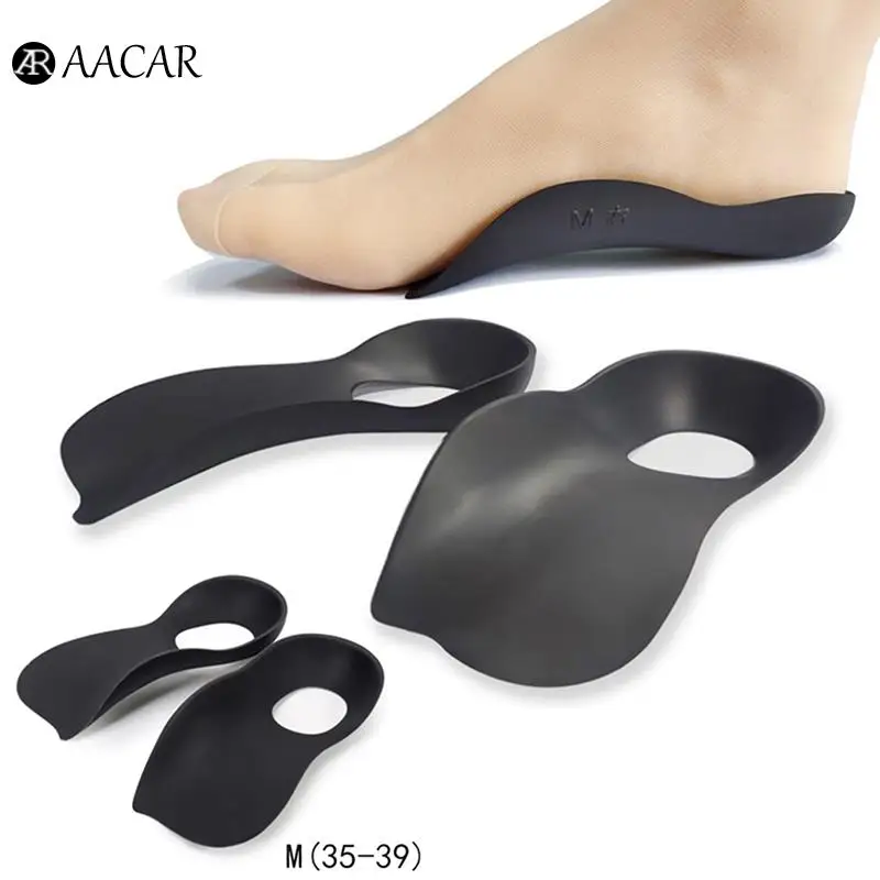 평발용 O자형 다리 아치 지지대 깔창, 발바닥 근막염 신발, 평발용 정형외과 깔창, M 사이즈, L 사이즈, 1 쌍