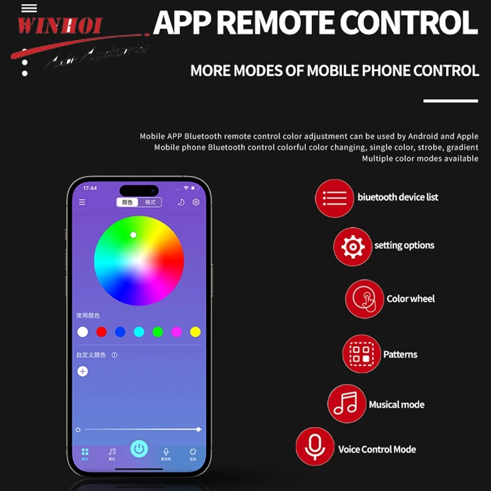 3.0 Inch Square RGB LED Angel Eyes Shrouds for Xenon LED Projector Lens DRL  Daytime Running Light Car RGB Halo Rings APP Control - AliExpress