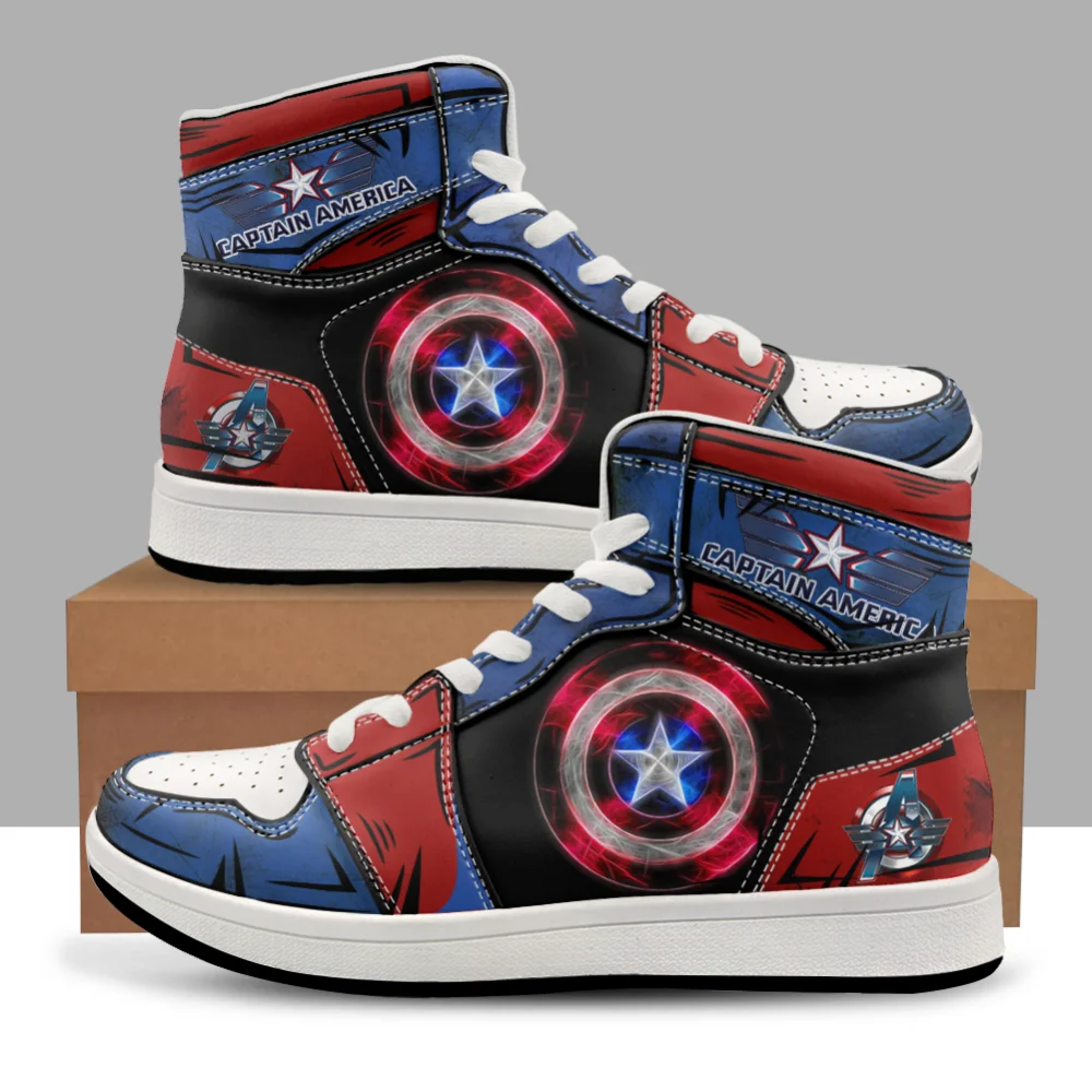 Shoes 3D Print Sneakers Anime Cartoon Teen Outdoor High Top