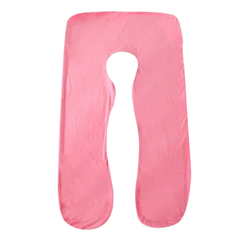 U-shaped Crystal Velvet Maternity Pillow Removable Wash Pillow Case Comfortable and Breathable