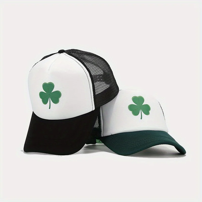 1pc Shamrock, Saint Patrick's Day Irish Day Adjustable Hat Cap