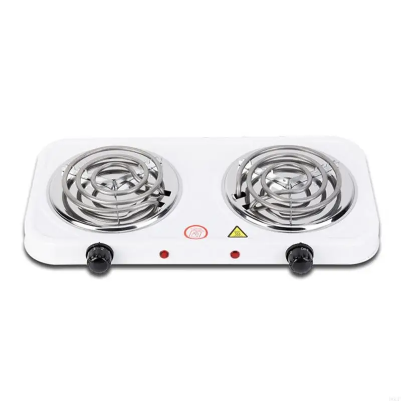 Double Hot Plate Portable Double Coil for Burner Electric Stove Fast Heating