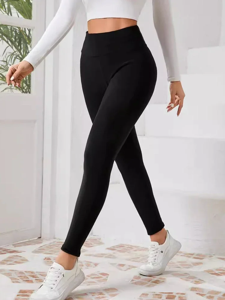 Cozy High Waist Slimming Leggings for Winter