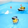 888-1 2.4G Mini RC Hovercraft Boat Model High Speed Toy Hovercrafts With Light Outdoor Simulation Gifts Toys for boys 4