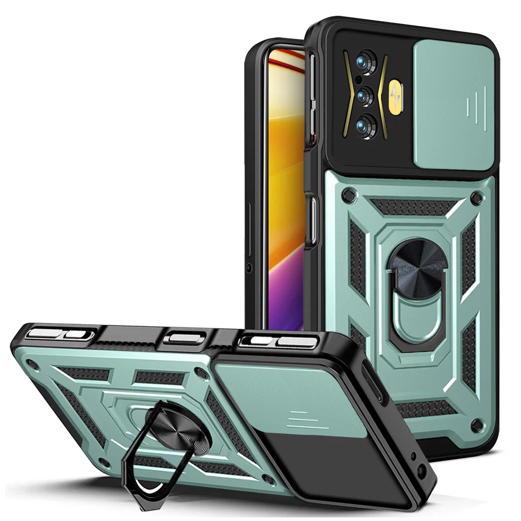 Shockproof Armor Car Holder Phone Case Cover