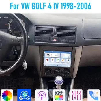 7 "para VW GOLF 4 IV 1998-2006 4-64GB Radio inalámbrica Carplay Adnroid 15 Auto Head GPS Navi WIFI Radio estéreo para coche mapa de Google 1