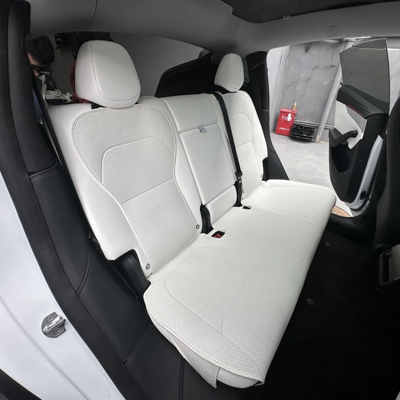JUPIZEUS For Tesla Model Y Juniper 2025 Back Car Seat Cover