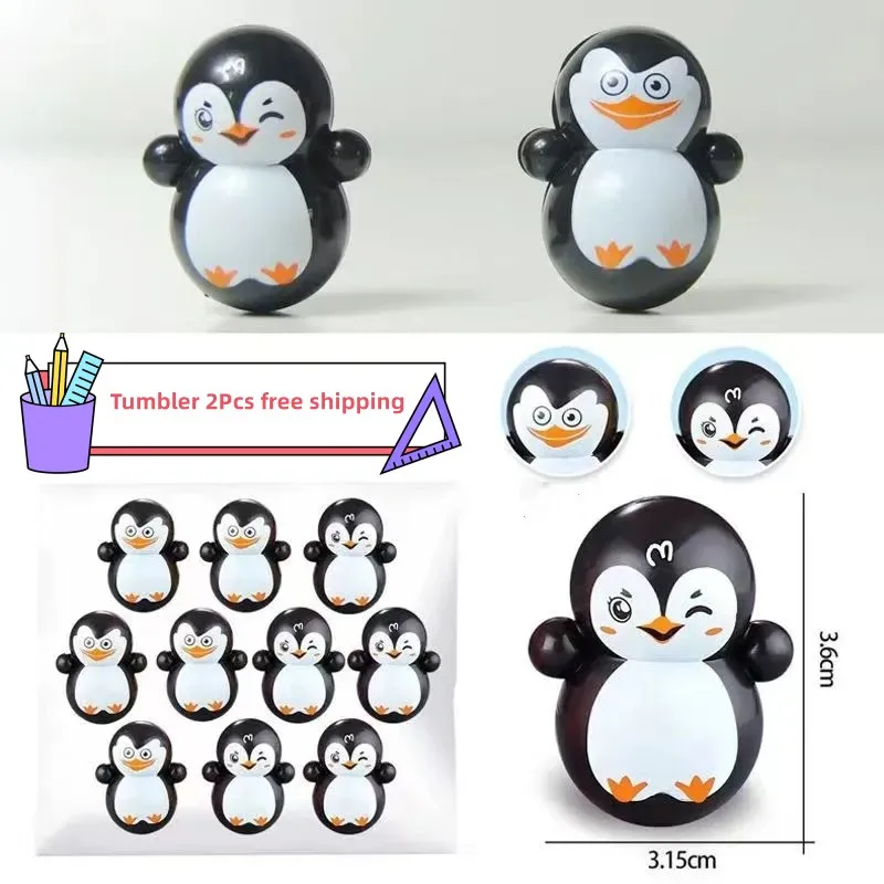 Plushies Under 10 Dollars Christmas Mini Cute Astronaut Santa Claus Penguin  Baby Chicken Tumbler Toy Classic Cute Children Fashion Gift Cute Toy Boy