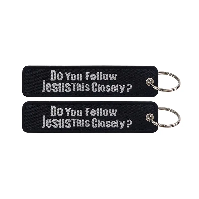 1pcs Computer Pop-up Window Quotes Embroidered Keys Tag Keychains For Motorcycles Backpack Fashion Key Ring Accessories Gifts - Image 79