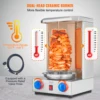 VEVOR Shawarma Grill Machine13 lbs Chicken Shawarma Cooker Gas Vertical Broiler Gyro Rotisserie Oven Doner Kebab for Home 3