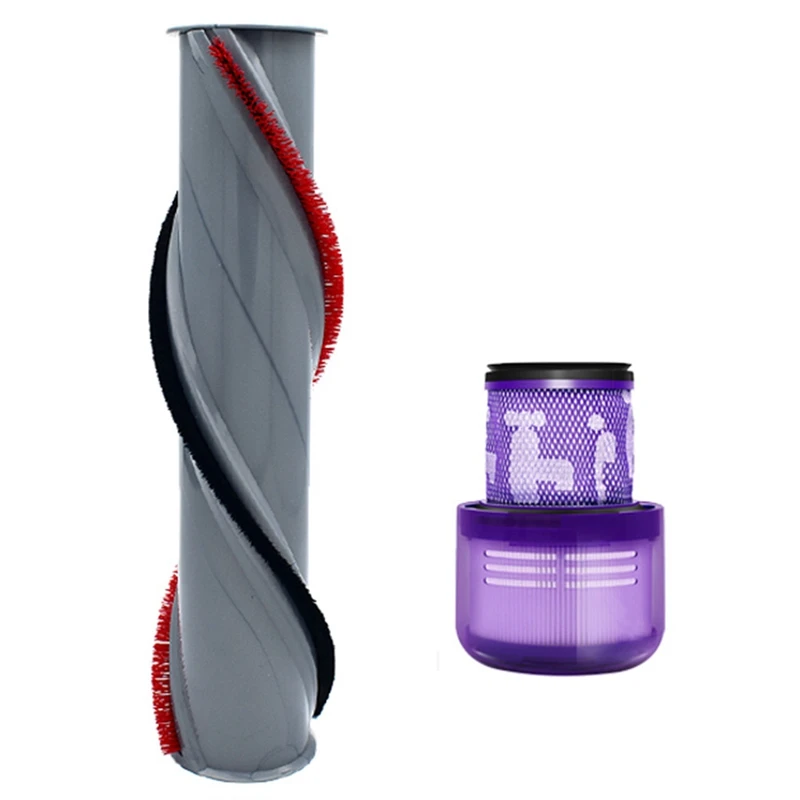 Rotolo Di Spazzole Filtro Lavabile Kit Di Ricambio Hepa Per Dyson V11 Cordless Brushroll Cleaner Head Brush Bar Roller Part